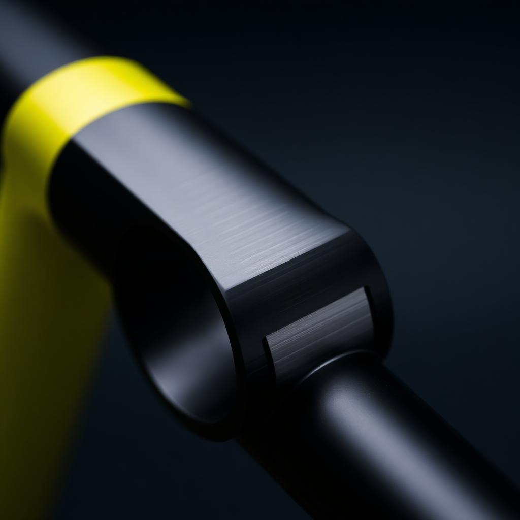 CNC-machined anodized seatpost collar